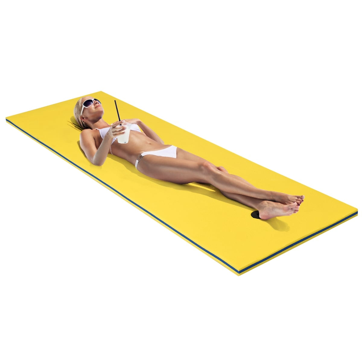 Floating Water Mat – 210 x 66 cm, 60 kg Capacity, XPE Foam