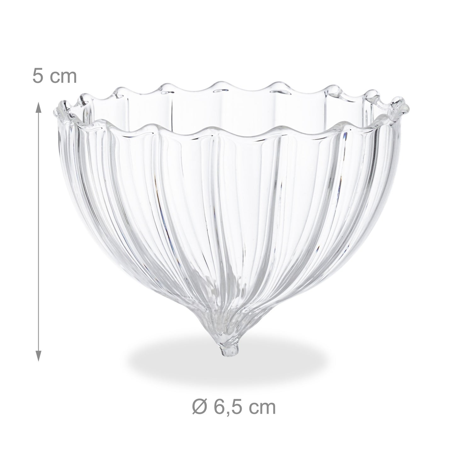 Floating tealight holder set of 12 pcs