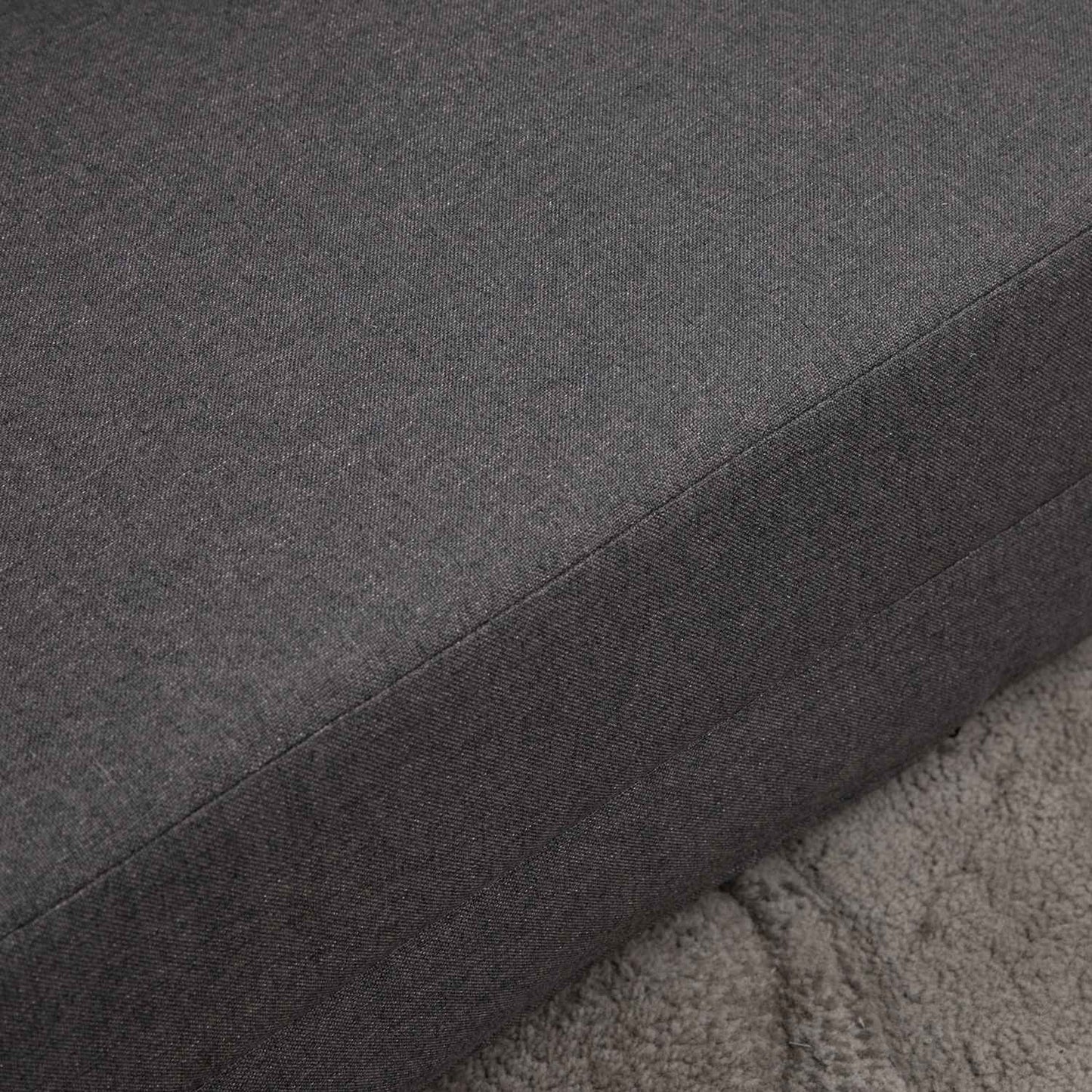 Adjustable folding sofa bed Chair with cushions - Linen
