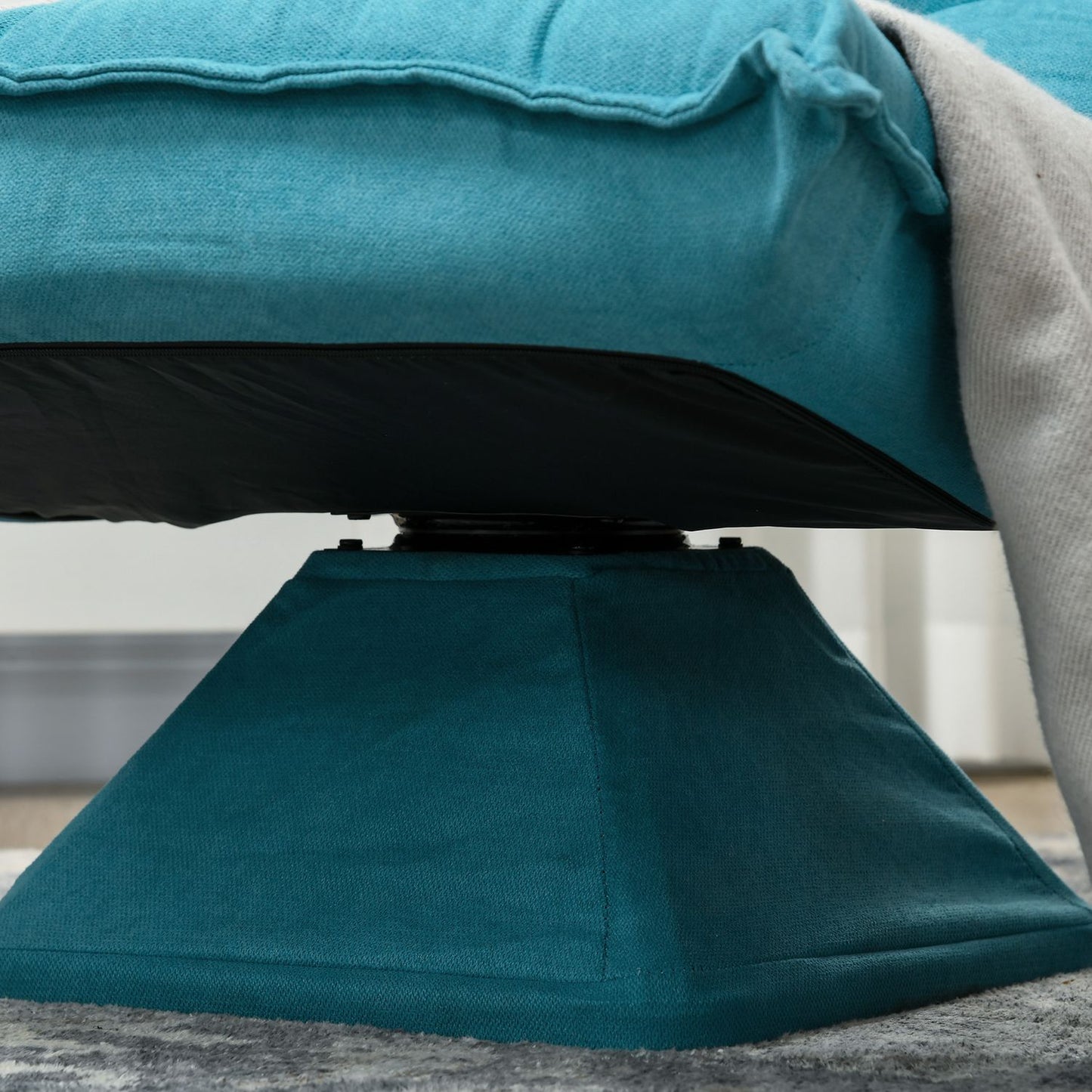 Adjustable floor chair - Blue Meditation sofa