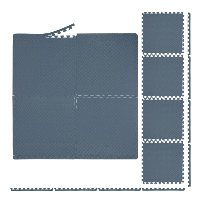 Floor Foam Mat Set Of 8 Puzzle Tiles