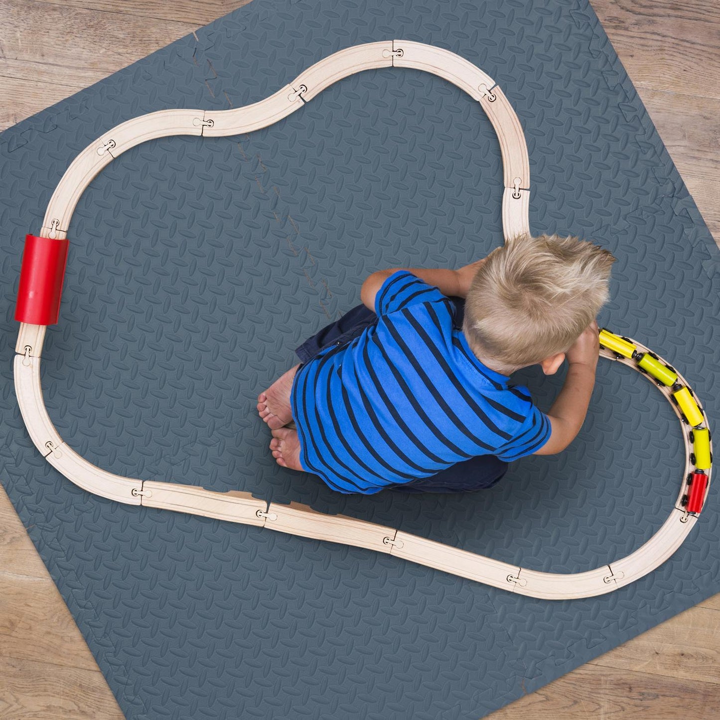 Floor Foam Mat Set Of 8 Puzzle Tiles