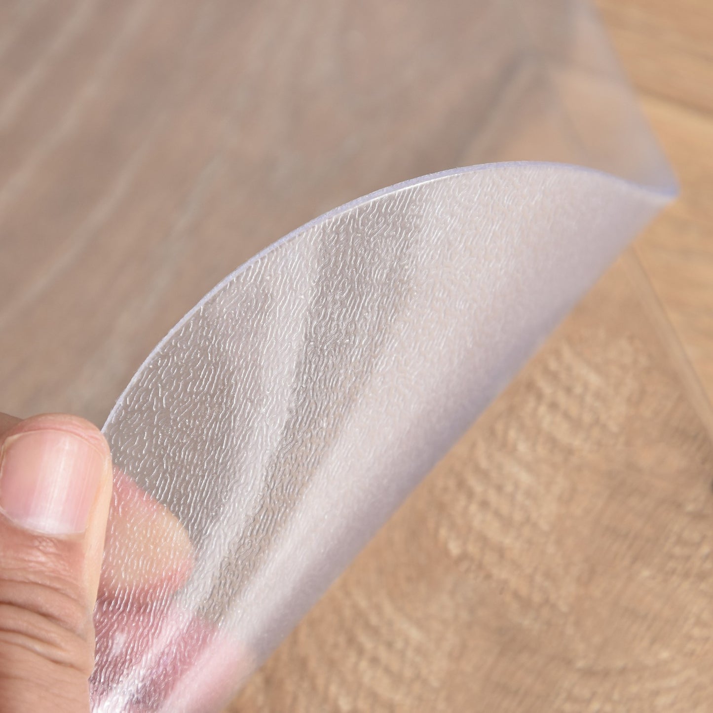 Office chair mat 90x120 cm, clear & scratch-resistant