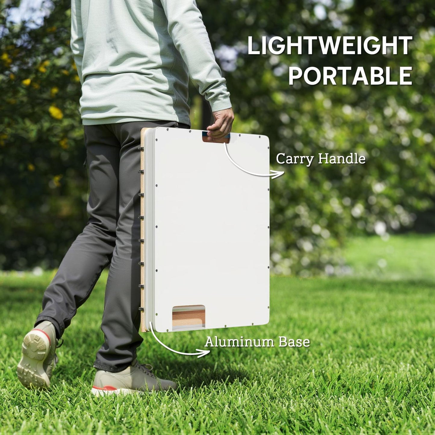 Outdoor Floor Shower, Adjustable Jets, Aluminum Base, 4m Height