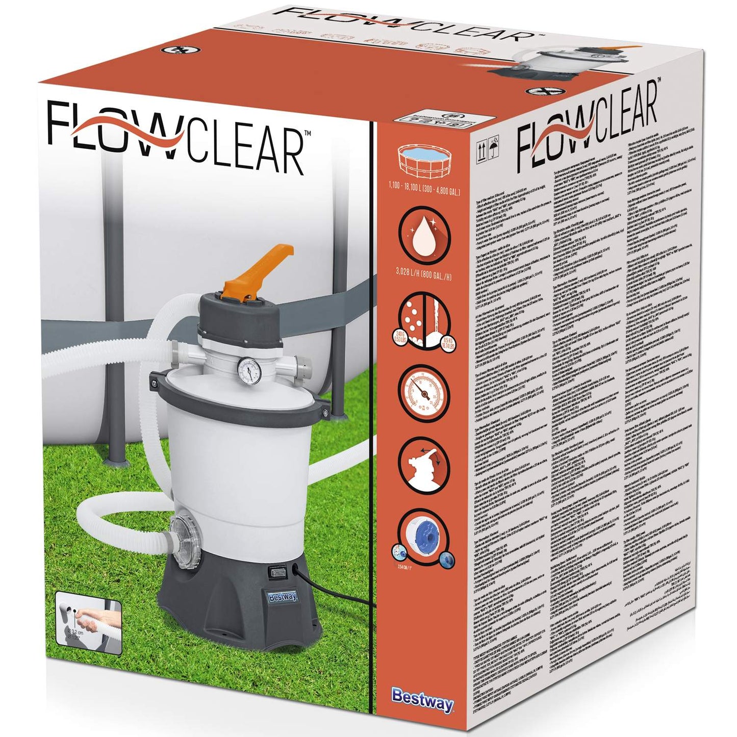 Flowclear Sand filter pump 3028l/h