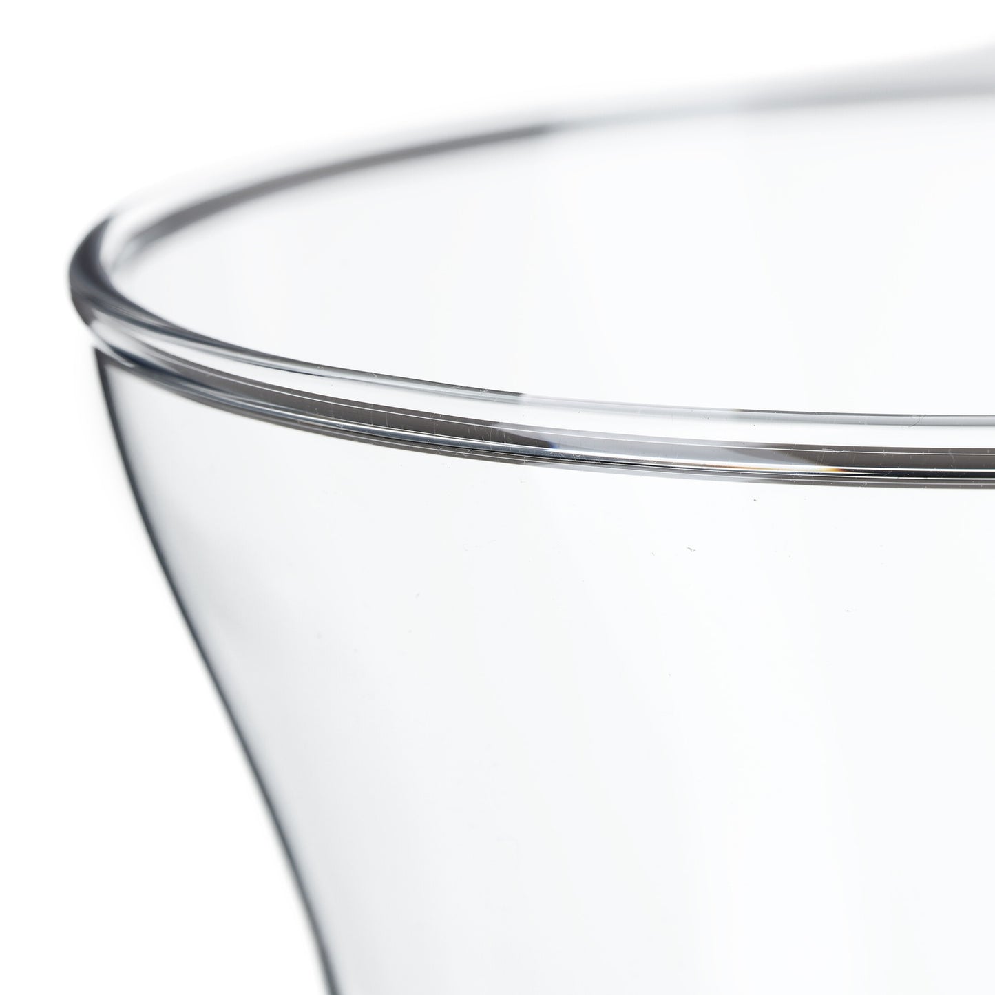 Flower vase in glass