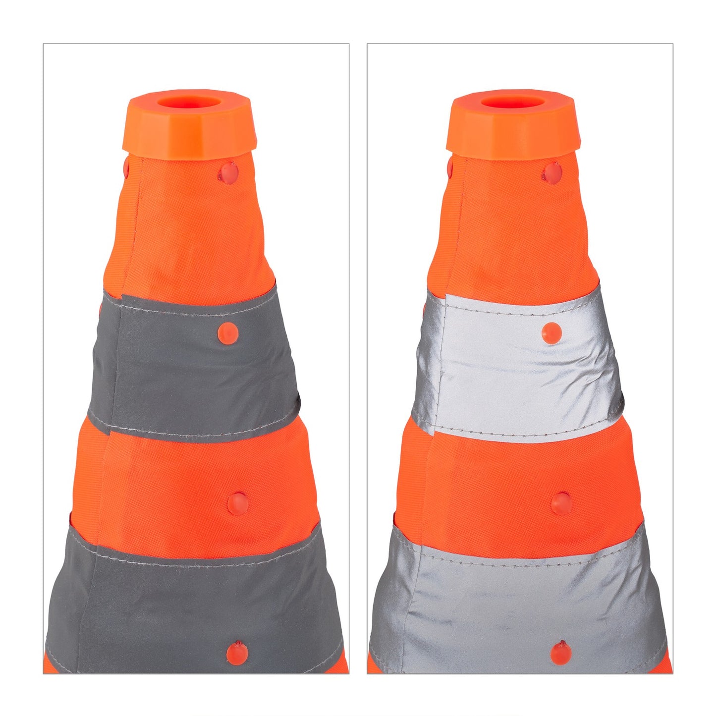 Foldable driving pylons in 2-pack