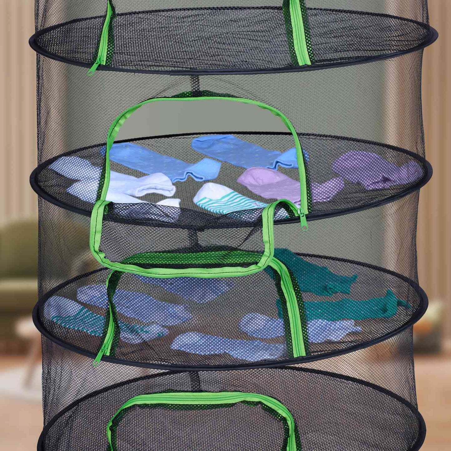Foldable drying net 6 layers