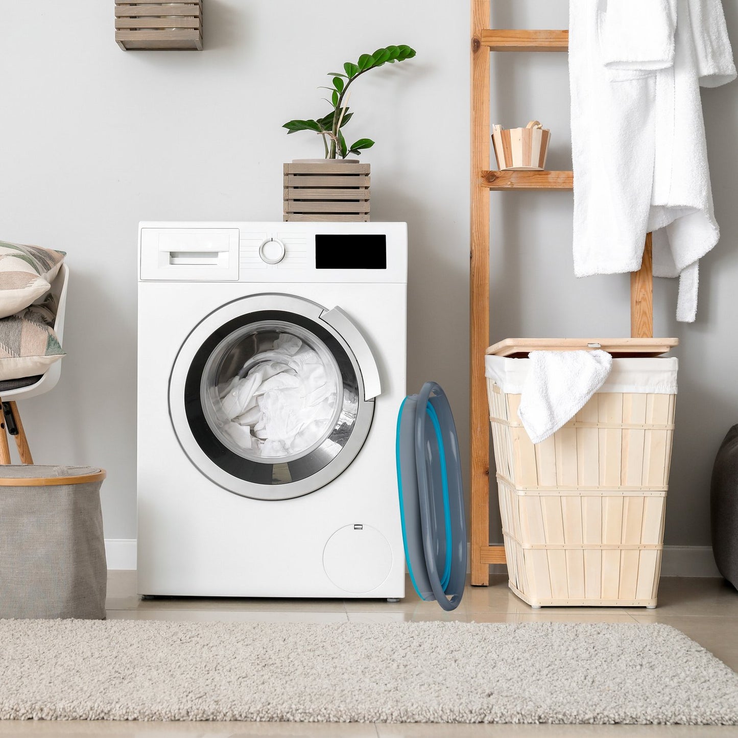 Foldable laundry basket 21 l