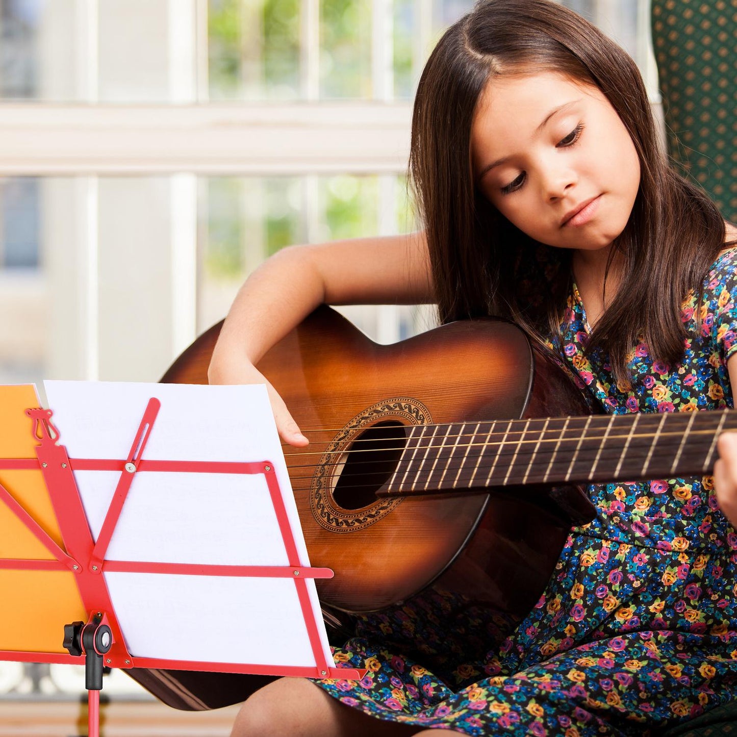 Foldable music stand