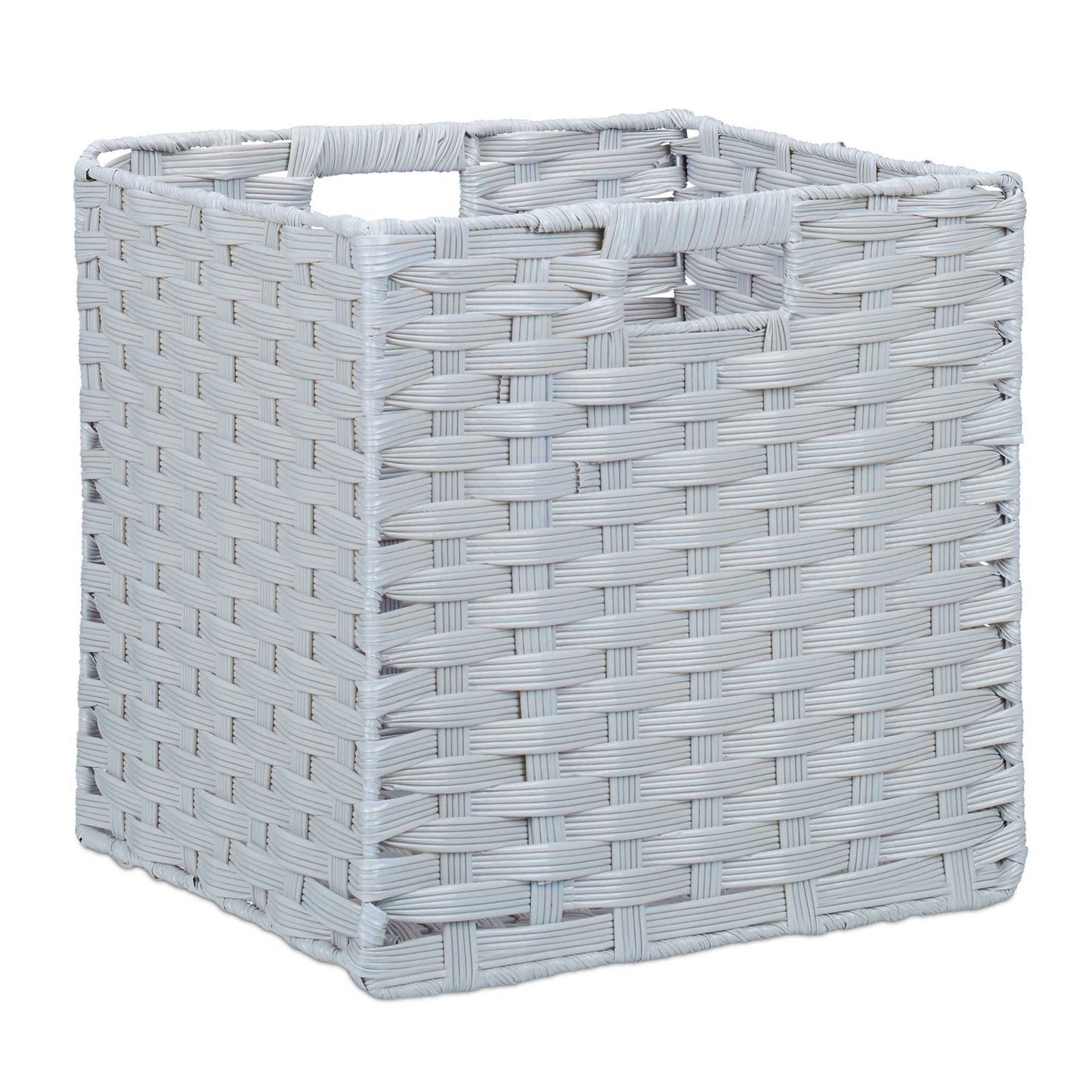 Foldable storage basket