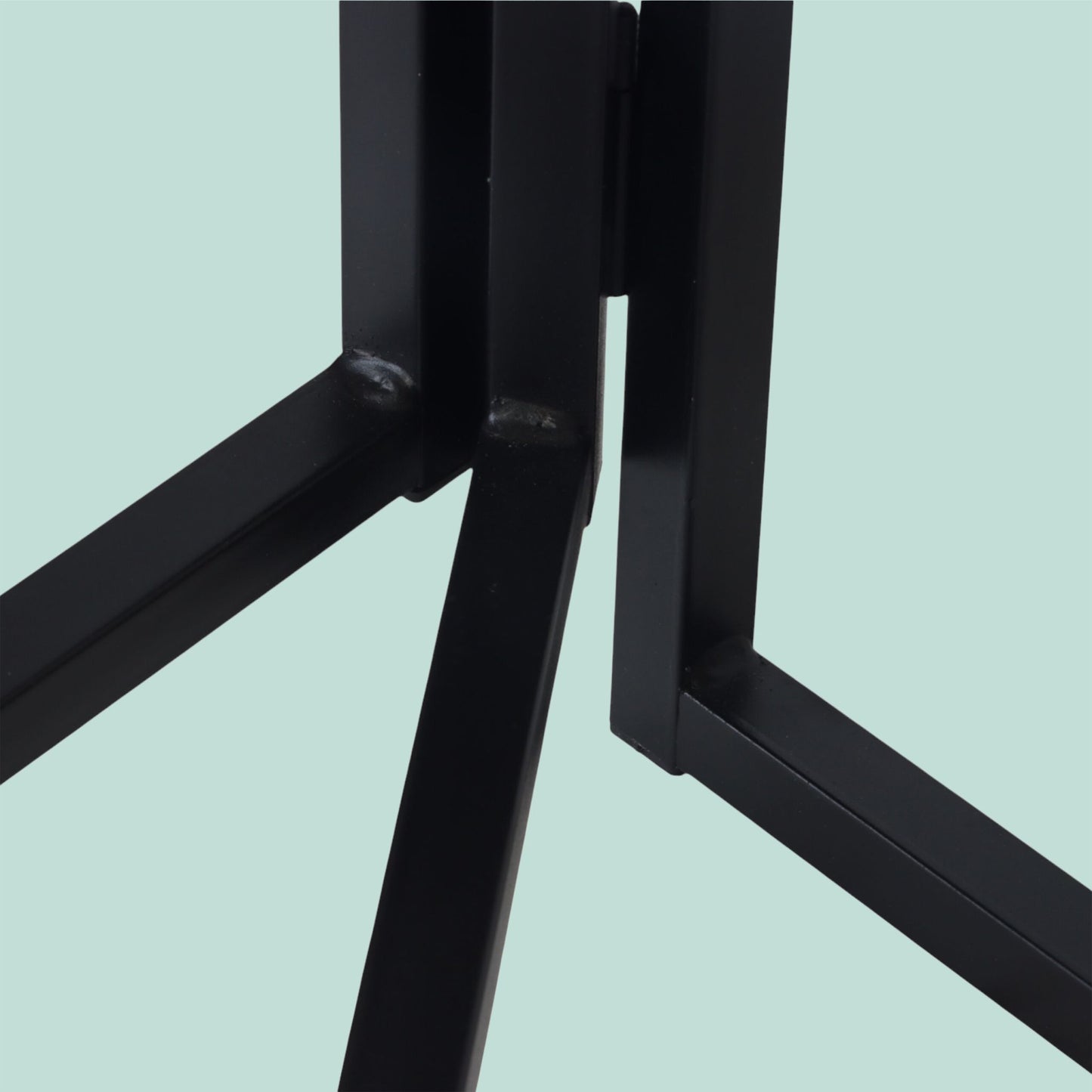 Folding 3-Arm Iron Towel Rack – Space-Saving, Freestanding