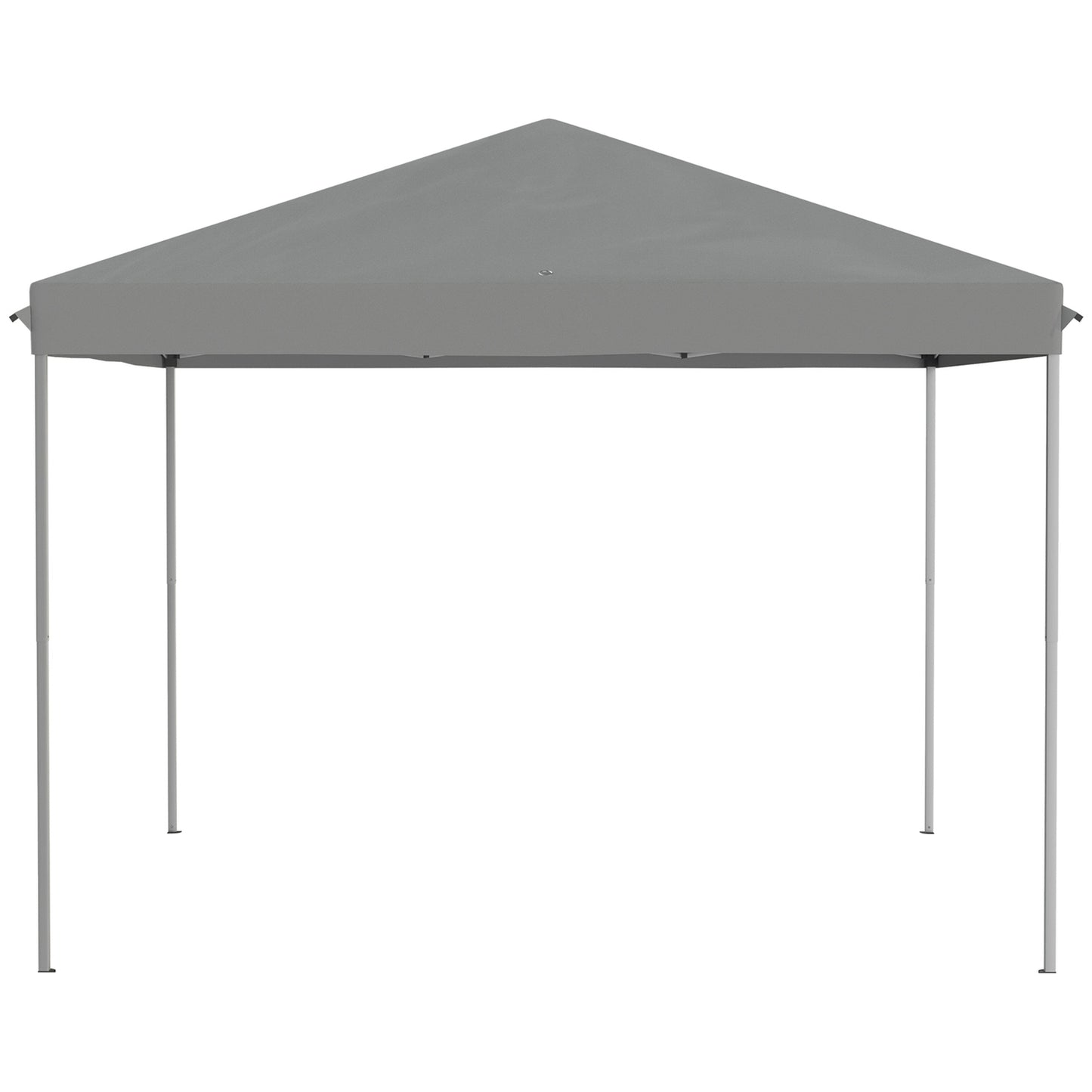 Folding gazebo tent with side walls, metal frame, 3x3M