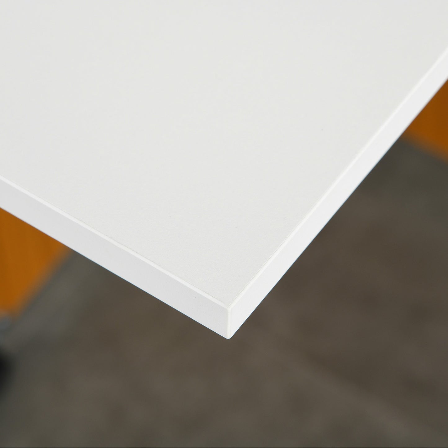 Folding dining table with wheels - Mobile White Desk