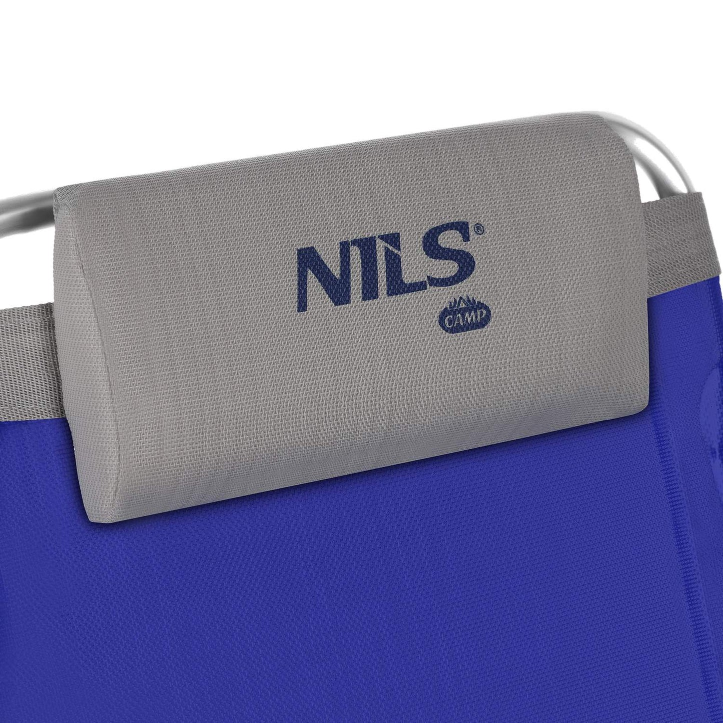 Folding Tourist Chair, Blue-Gray, Compact Design