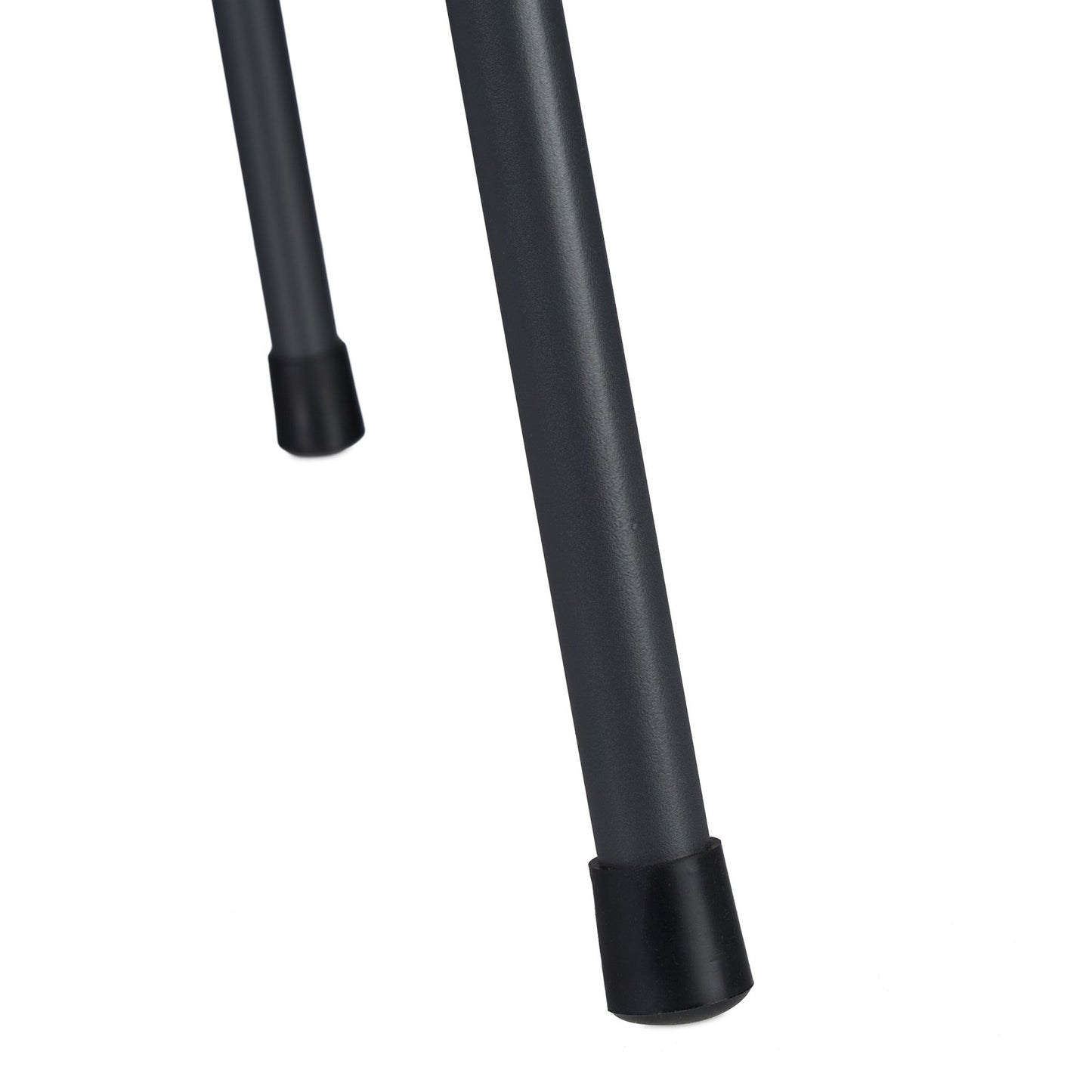 Folding dining table in steel, outside