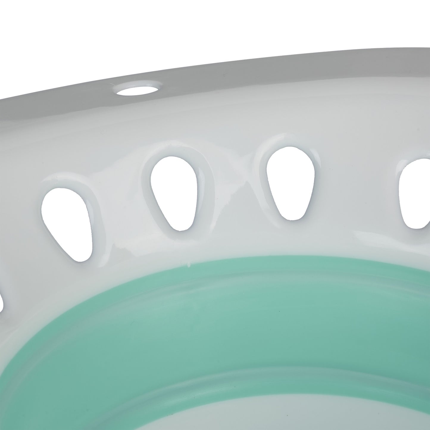 Folding sitz bath for toilet