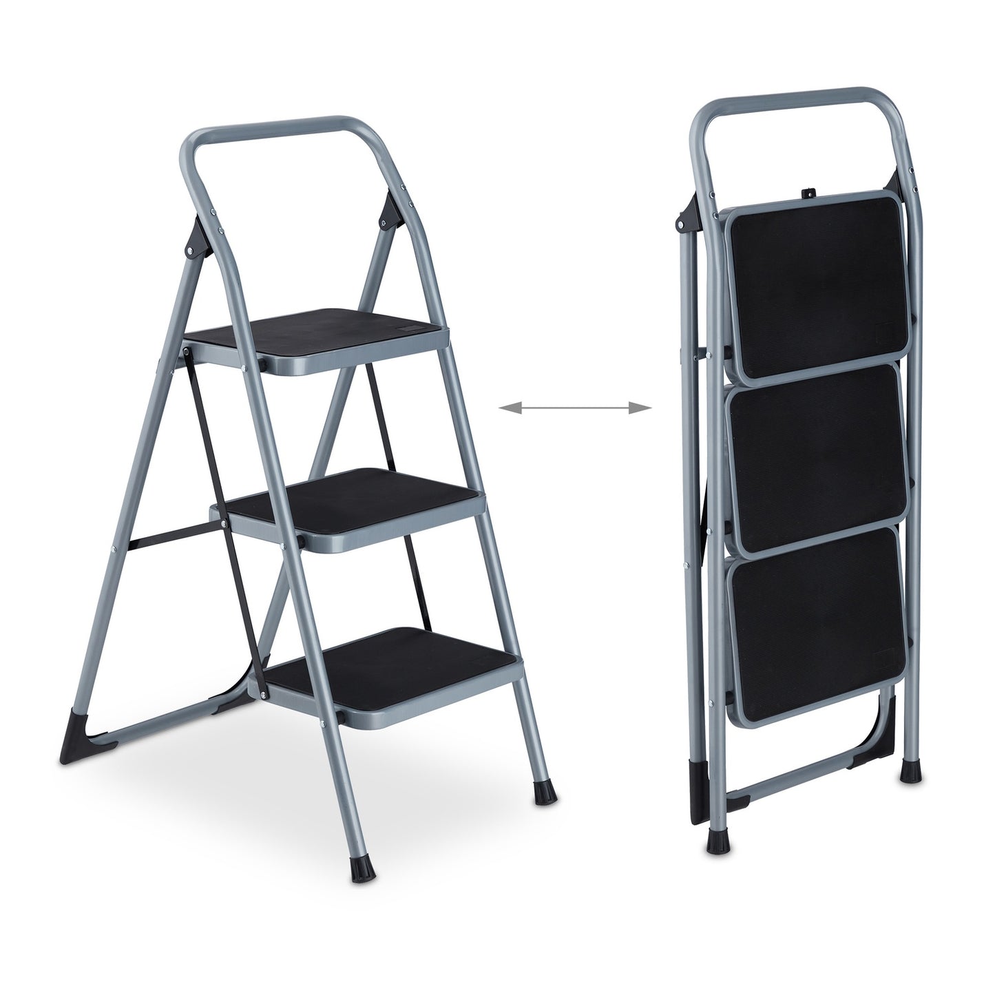 Folding stepladder, 3 steps