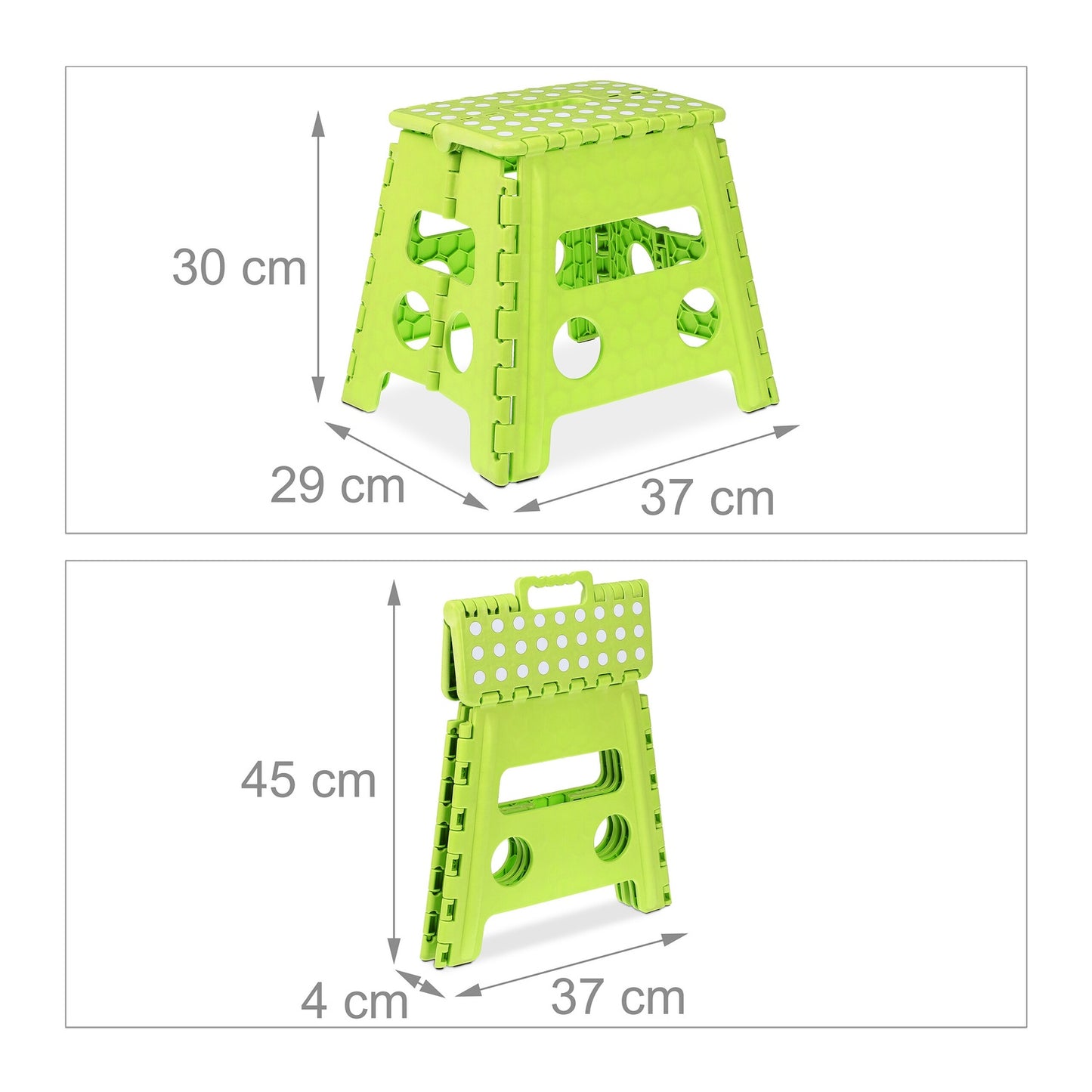 Folding stool green