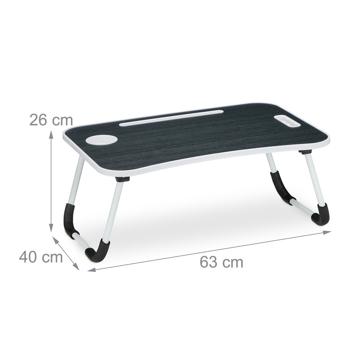 Folding table for laptop