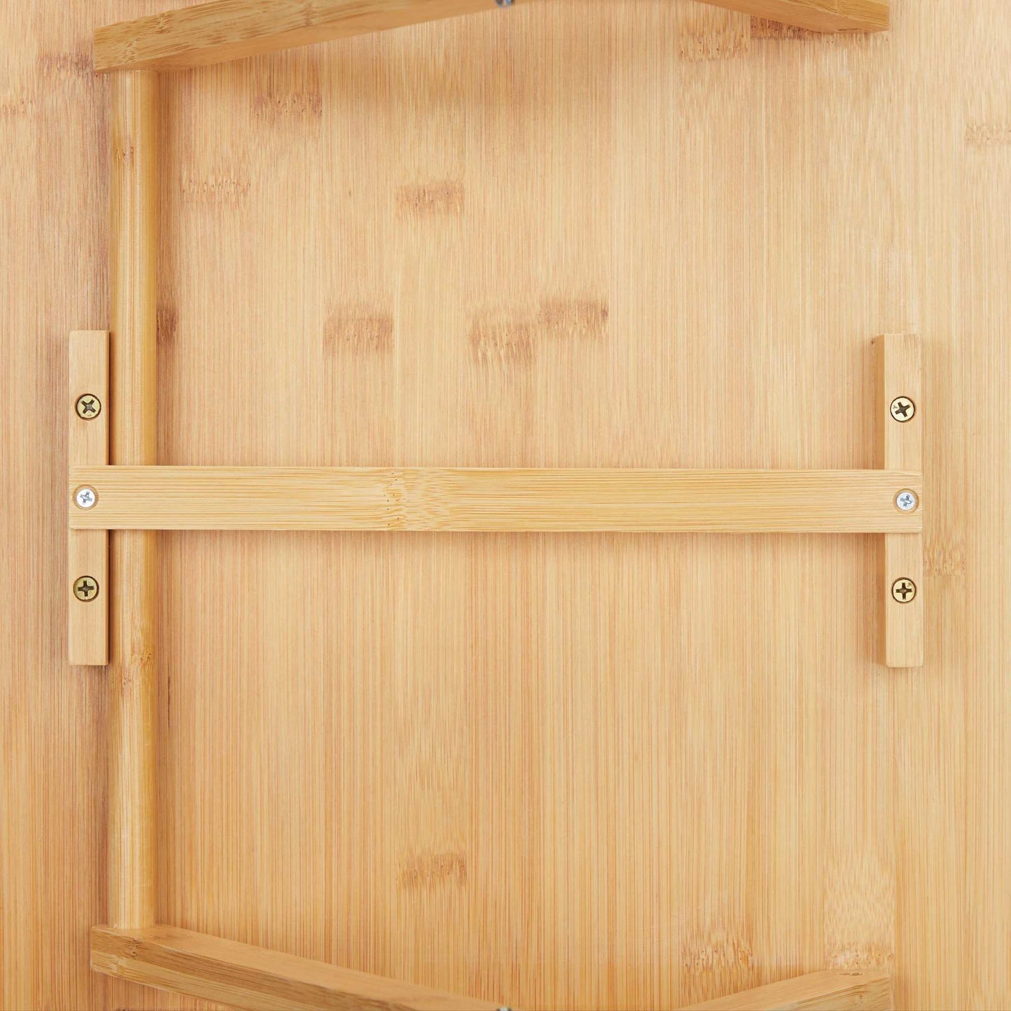 Folding table in bamboo