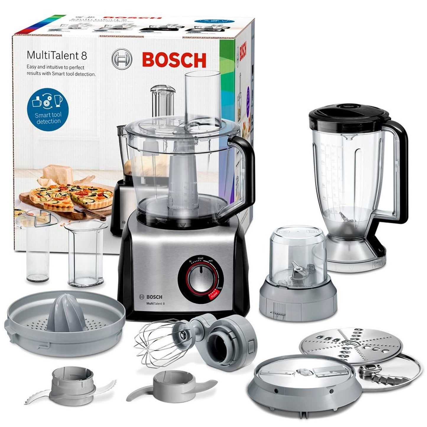 Food Processor with XXL Bowl, 3.9L Capacity, 1250W Power