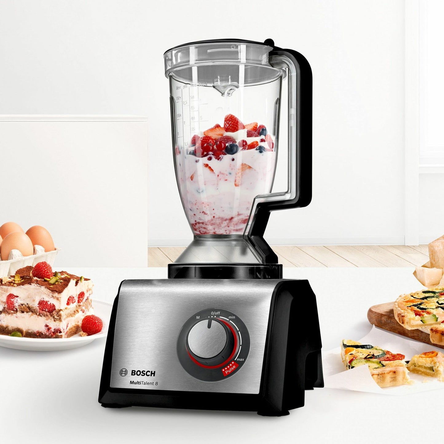 Food Processor with XXL Bowl, 3.9L Capacity, 1250W Power