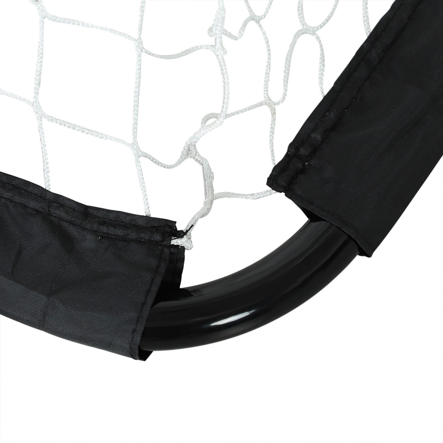 Soccer goal set of 2 - Foldable metal frame, 90x36x60 cm