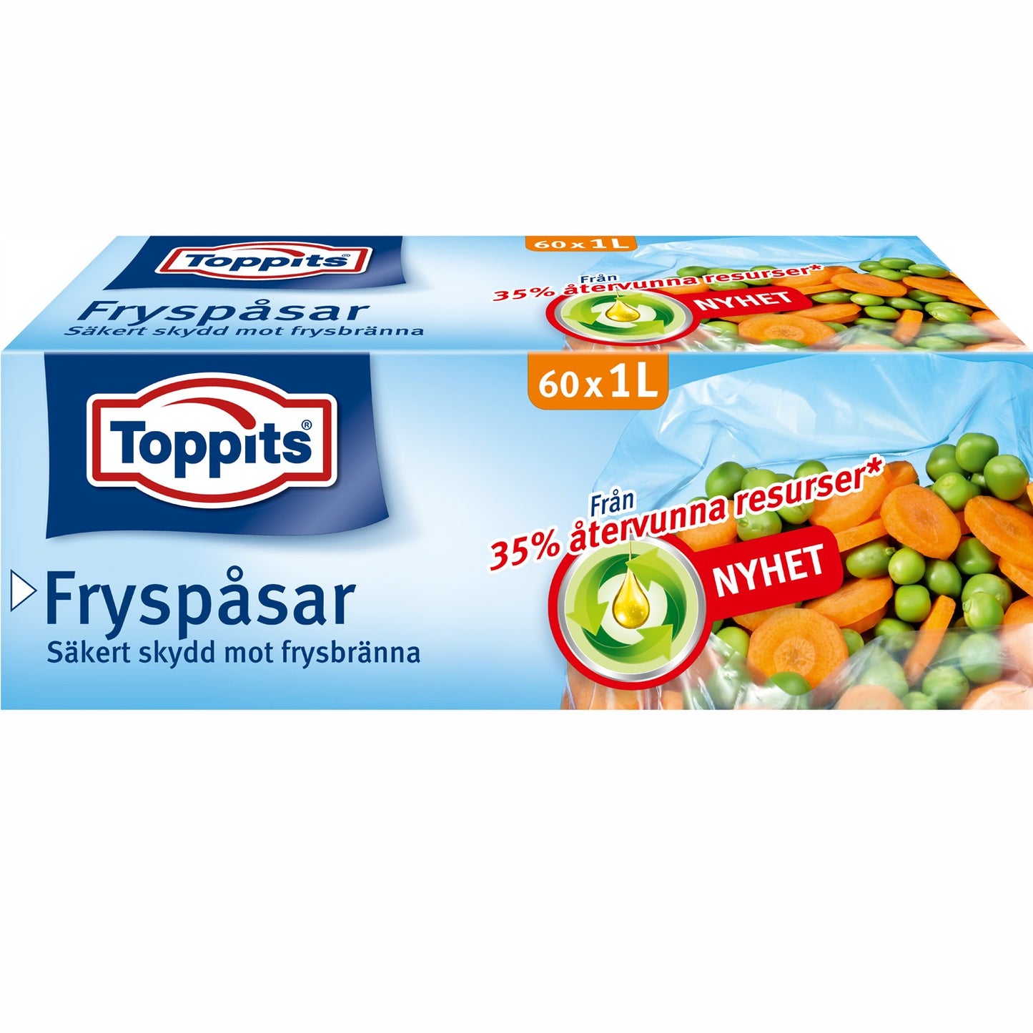 Freezer bags 1L 60pcs (Note 9pcs DFP)