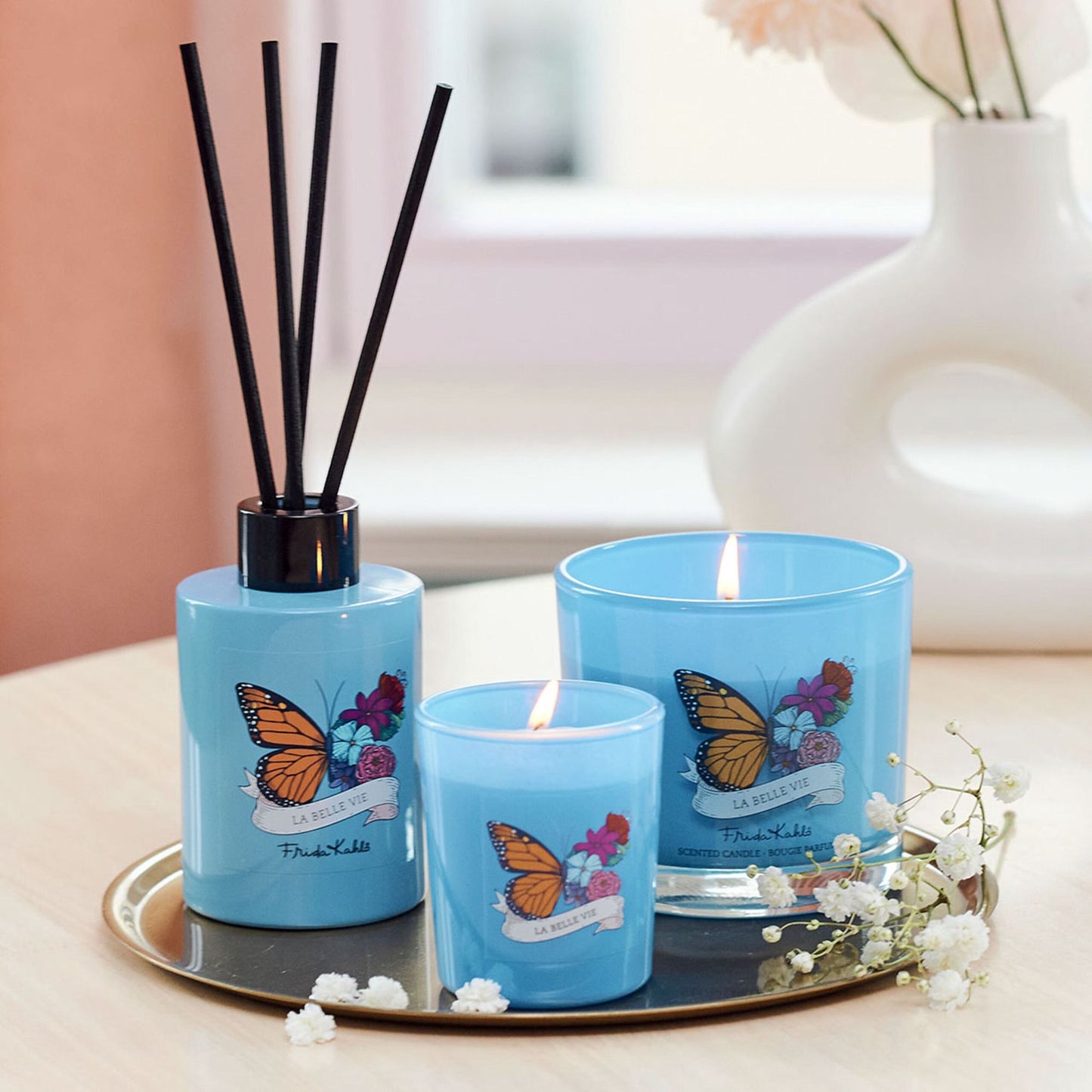 Frida Kahlo Scented Candle, 180g, 30-Hour Burn Time