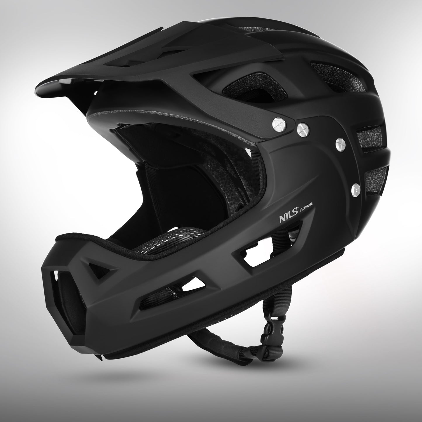 Full-Face Helmet, Size M 56–58 cm, Detachable Chin Guard