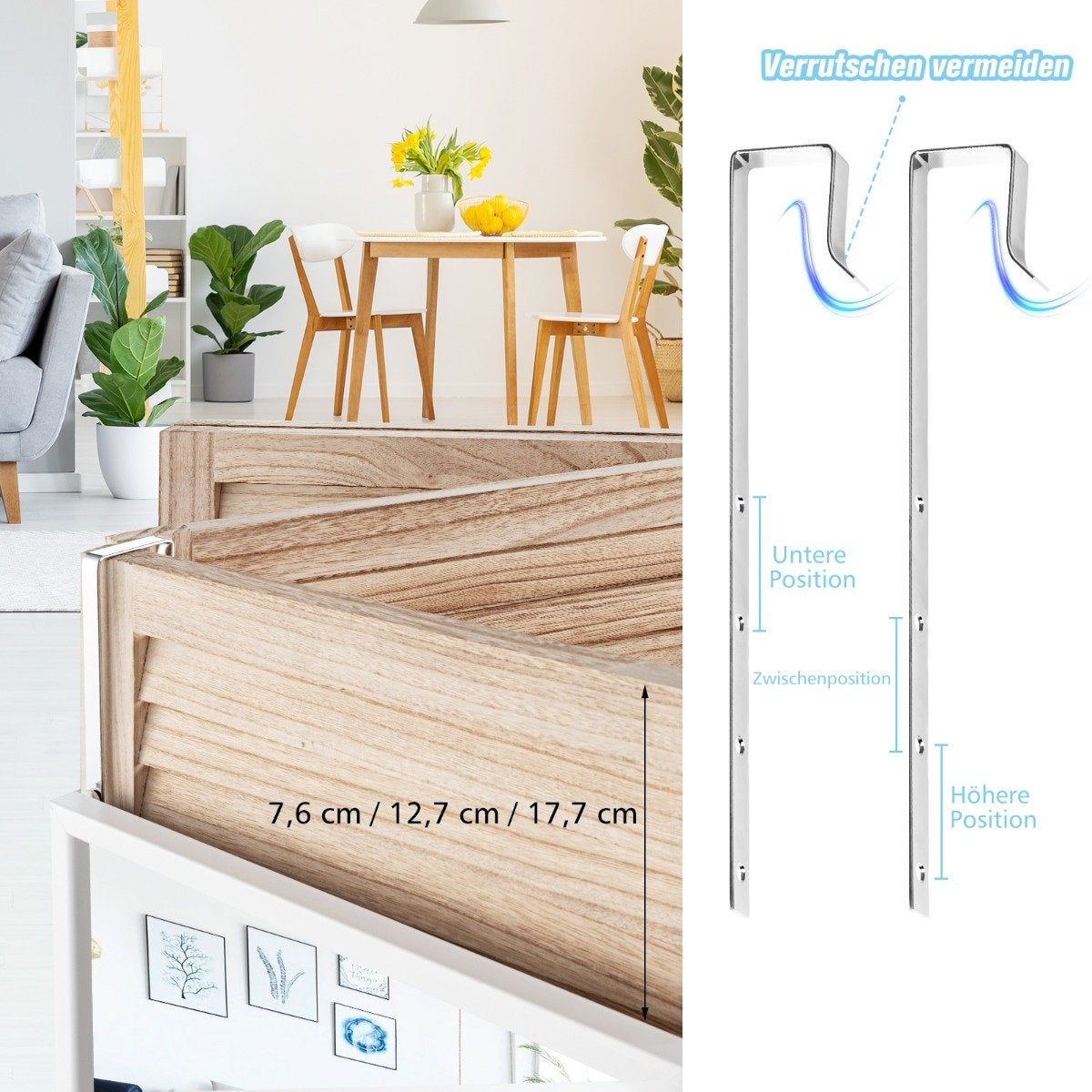 Full Length Mirror Wall Mirror Door Mirror Full Length Mirror Hanging Mirror 36.5 x 1.5 x 107 cm White