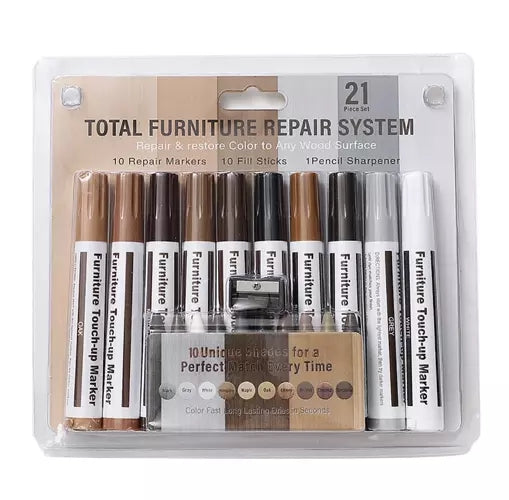 Furniture repair kit - markers 11 pcs. 19932
