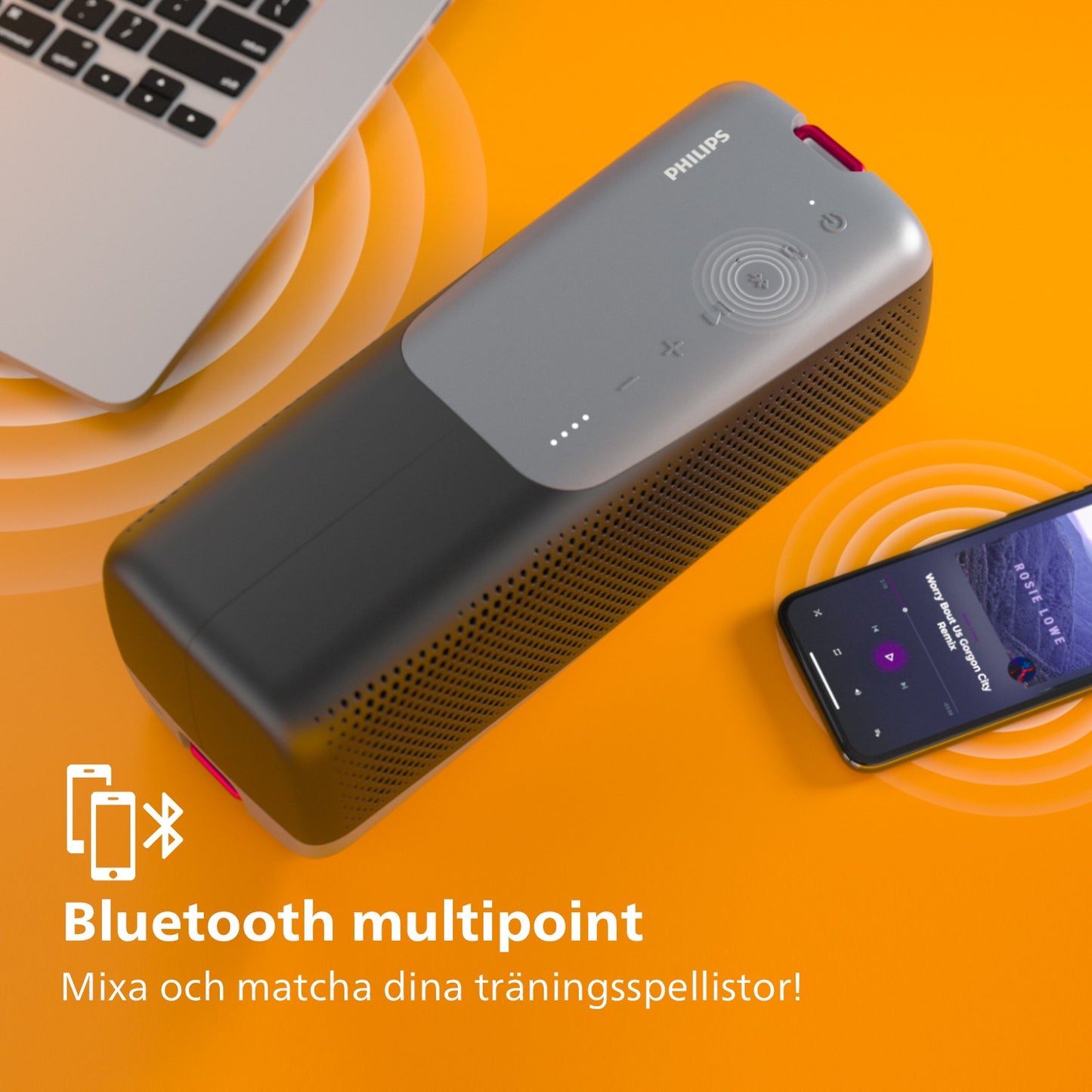GO Wireless speaker - TAS4807 White