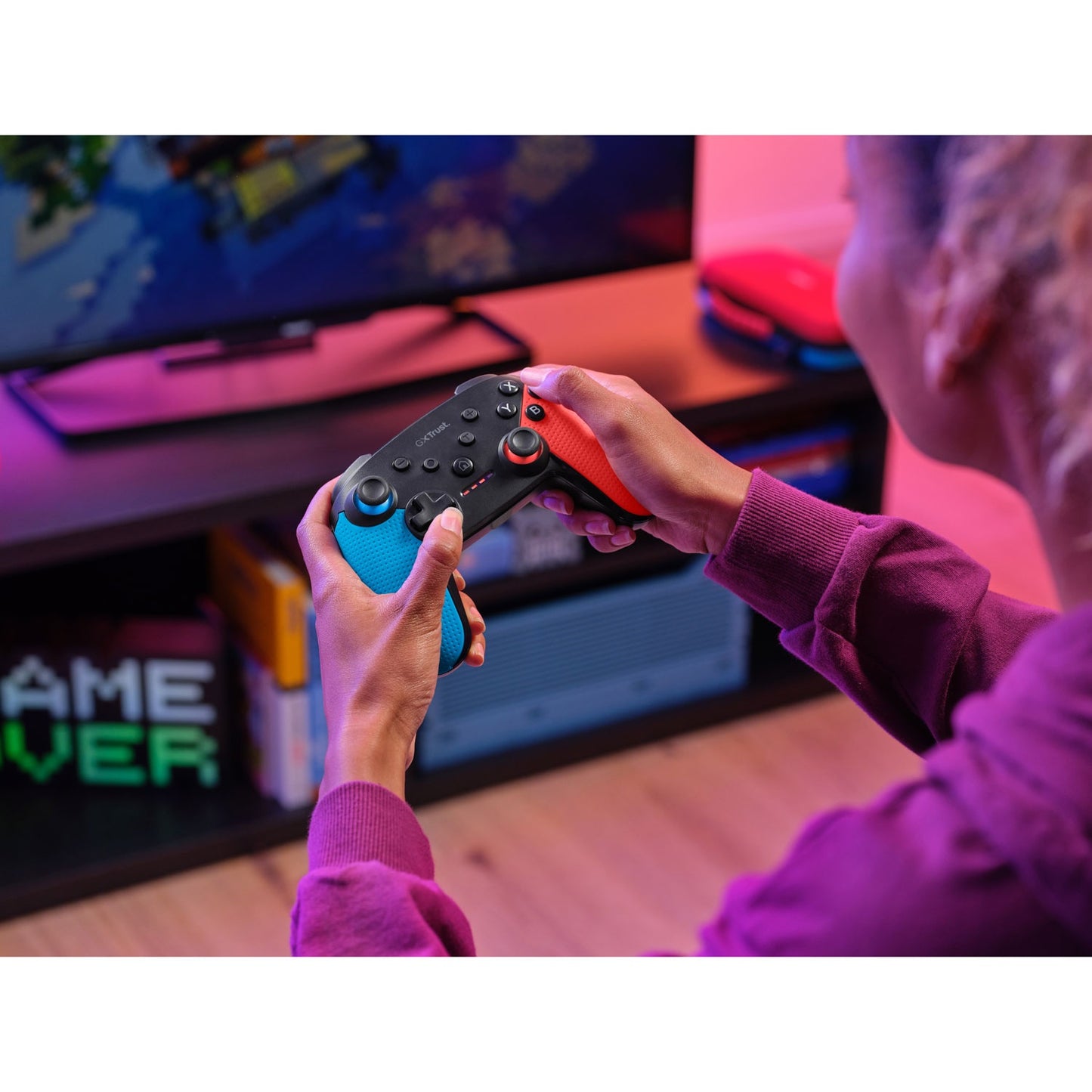 GXT 1246B Muta Wireless Controller Nintendo Switch/Switch 2 Blue/Red