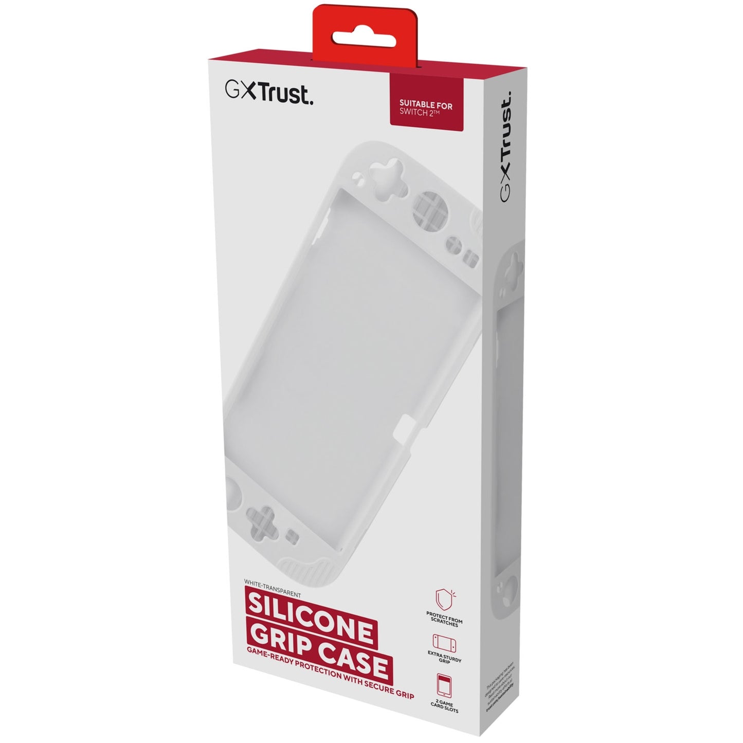 GXT 1253W Silicone Cover Nintendo Switch 2 White