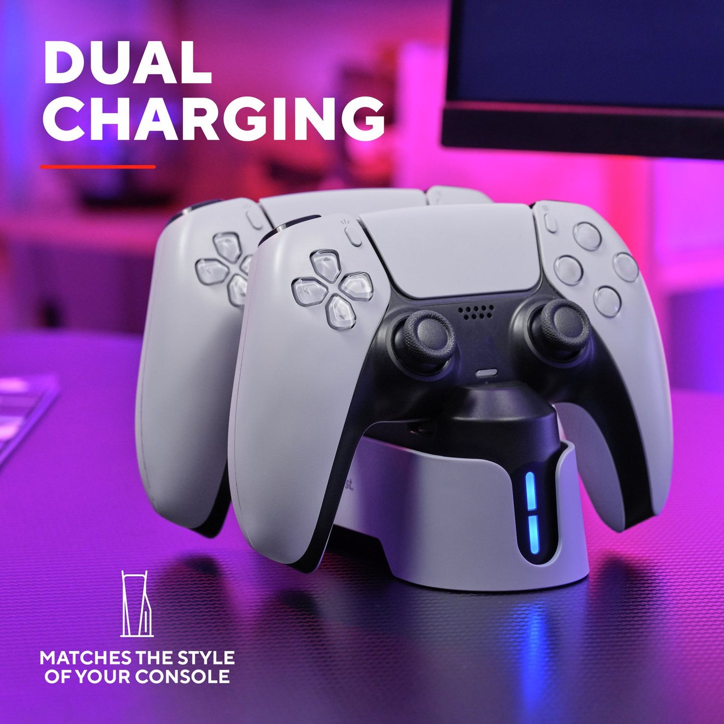 GXT 228 Dual charging dock for PS5