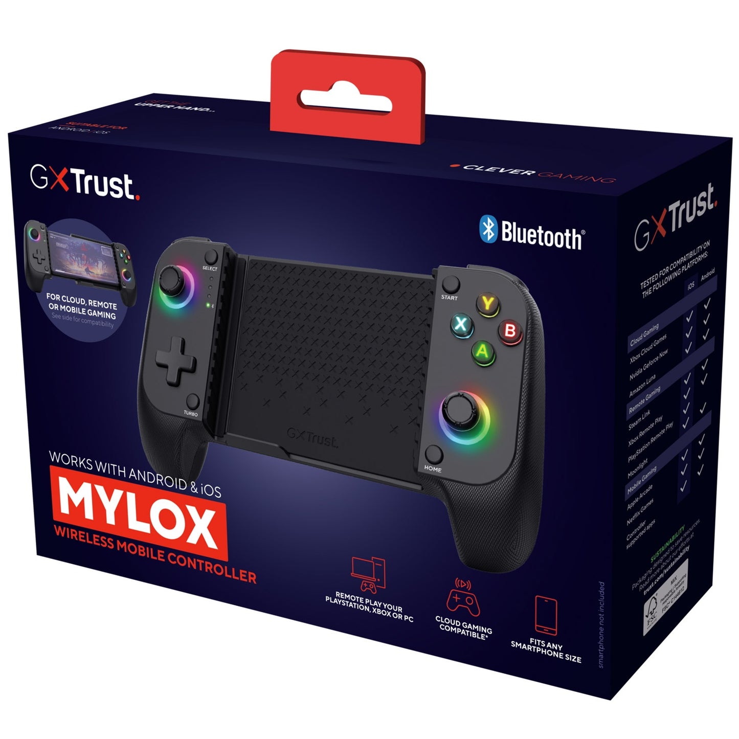 GXT 735 Mylox Wireless hand control for mobile phone