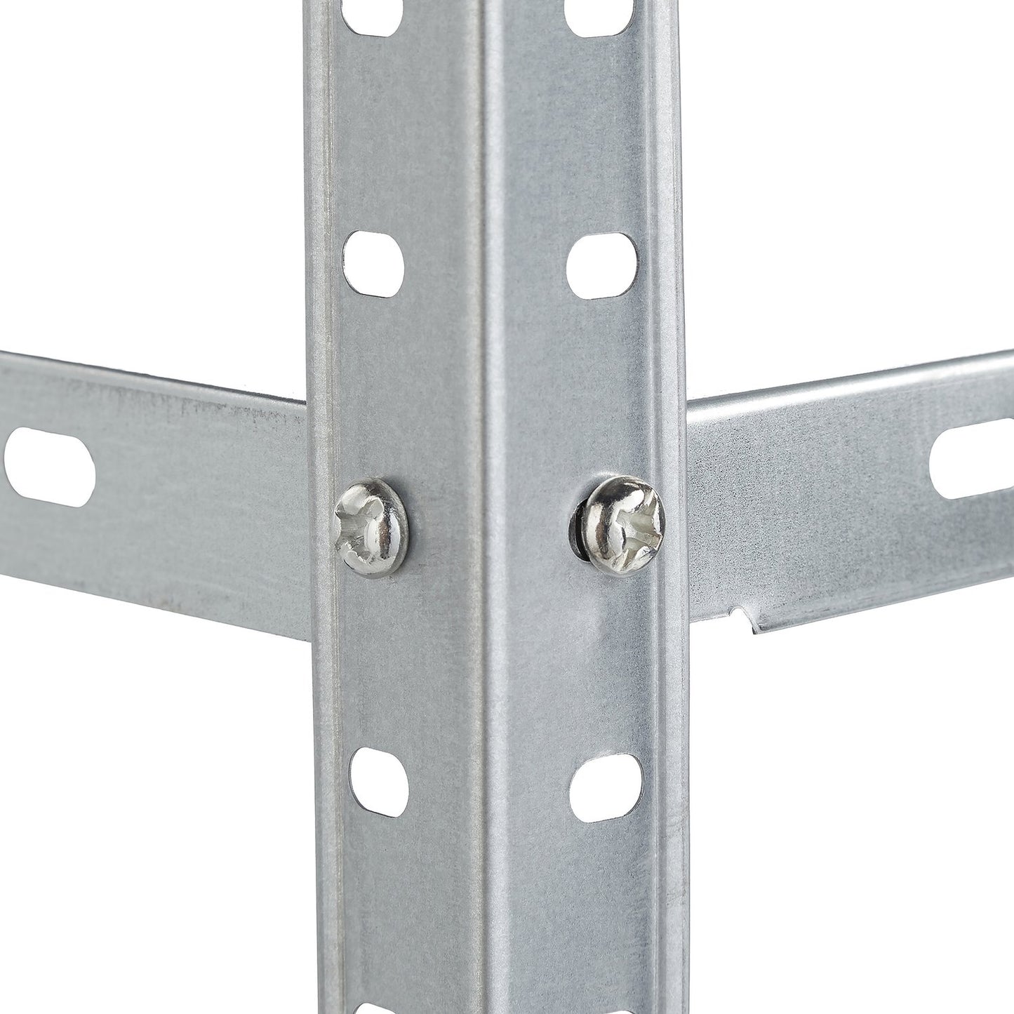 Galvanized shelves for high load, 2 pcs