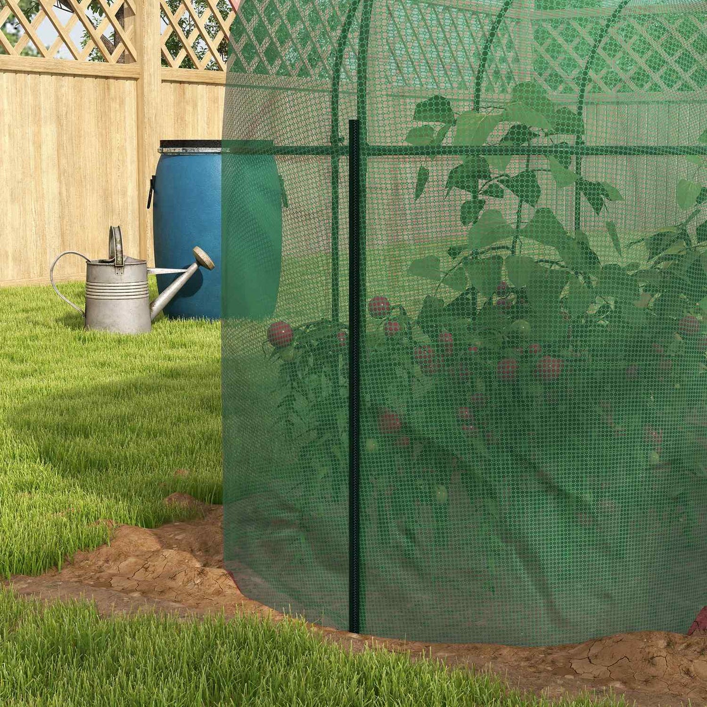 Garden mesh plant tent, insect & wind protection, 3x1M