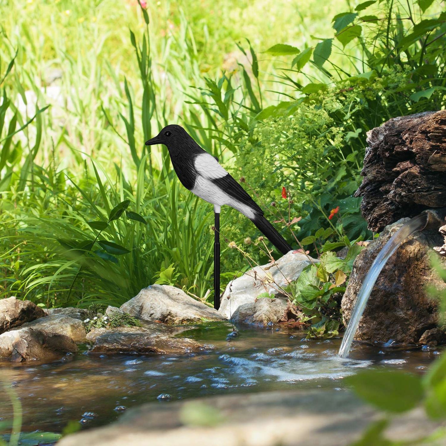 Garden figure bird set of 2