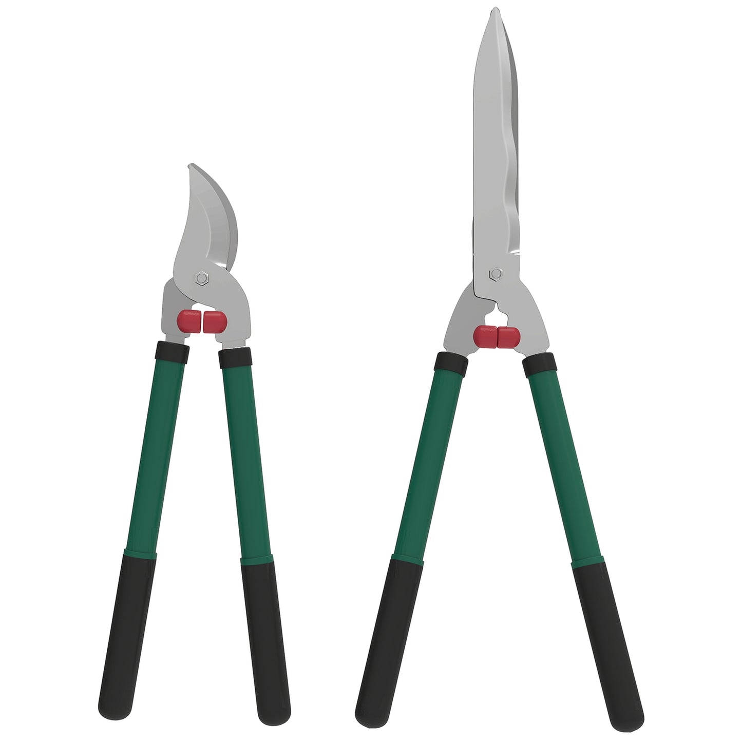 Garden Pruning Set – 2-Piece, Non-Stick Steel Blades