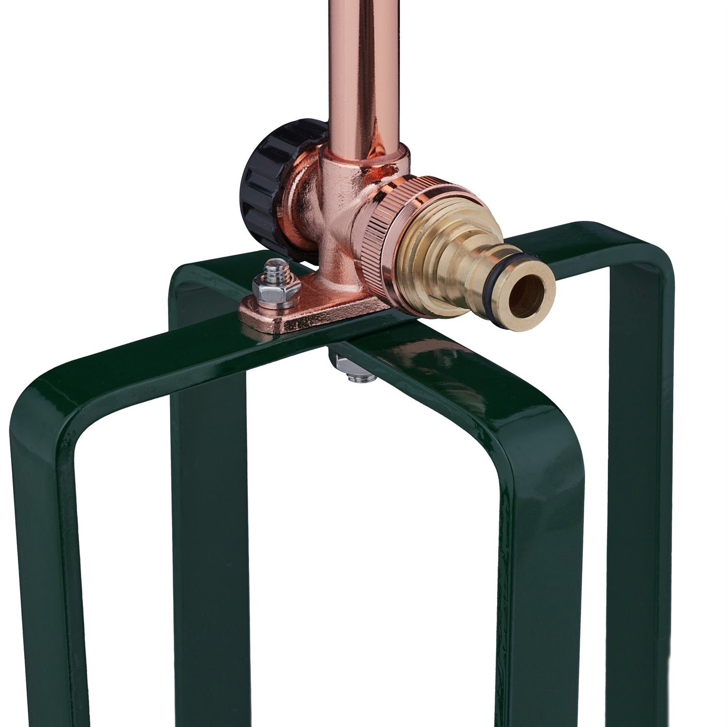 Garden sprinklers with spiral