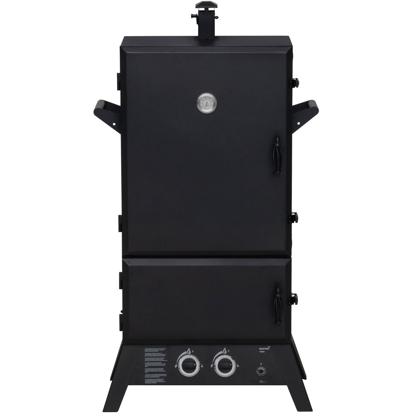 Gas Smoker with Large Smoking Area, 6 Racks, Steel