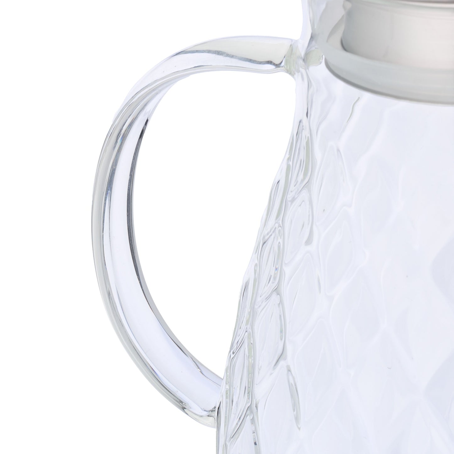 Glass carafe with lid 2 l