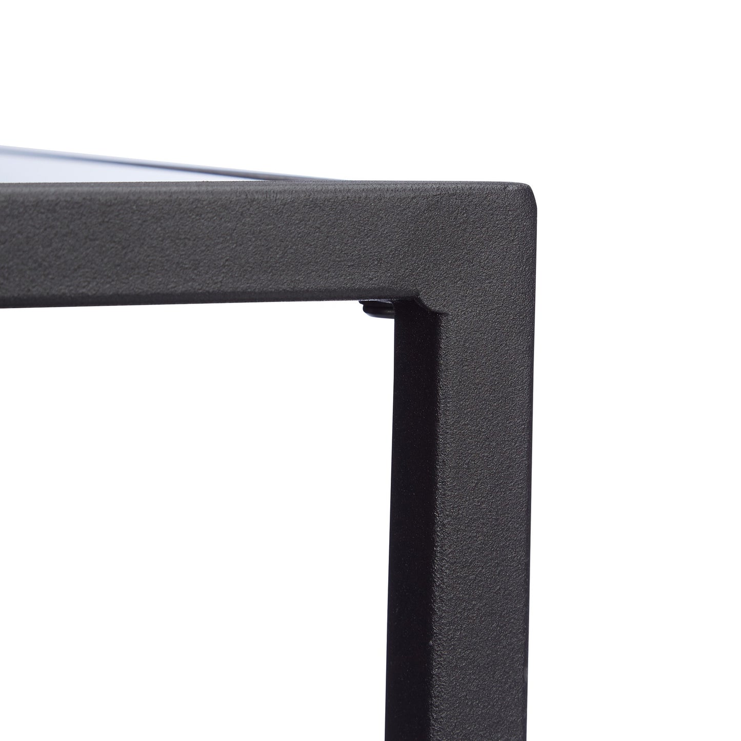 Glass coffee table