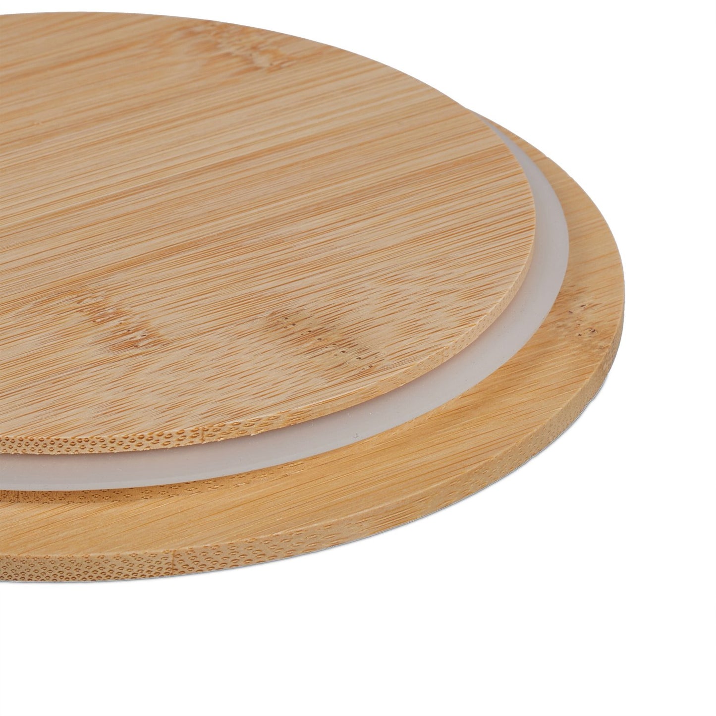 Glass container with lid in 3 sizes