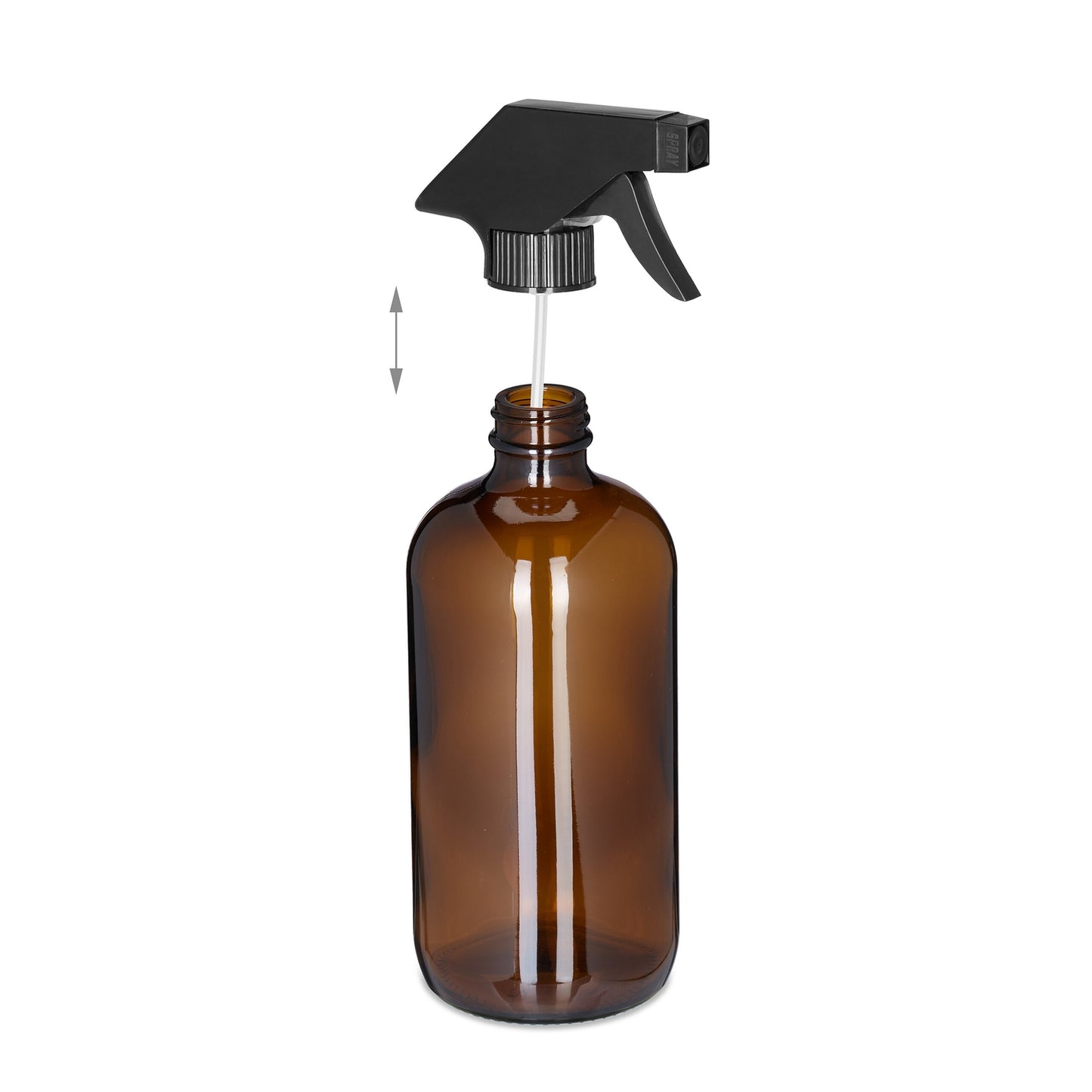 Glass spray bottle 500 ml set of 4