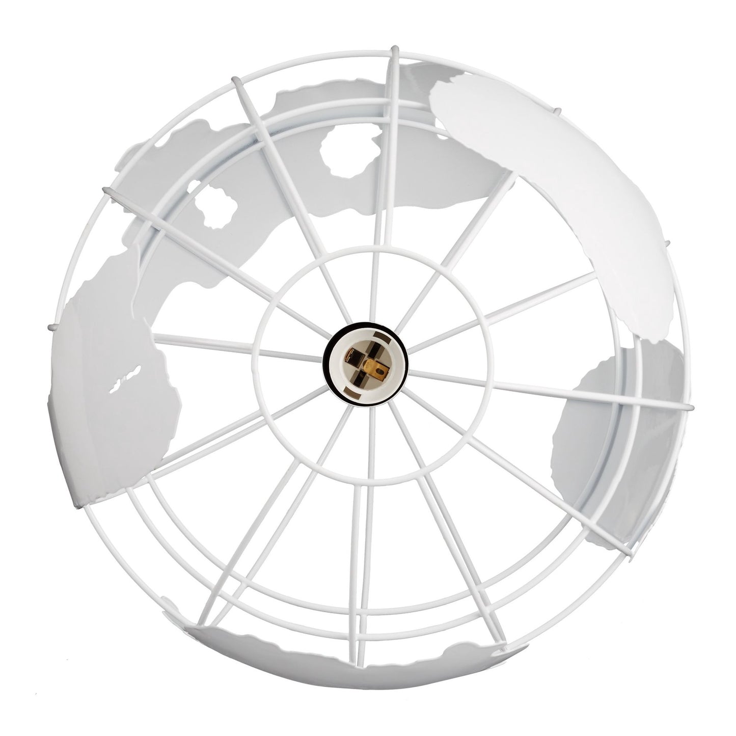 Globe pendant lamp