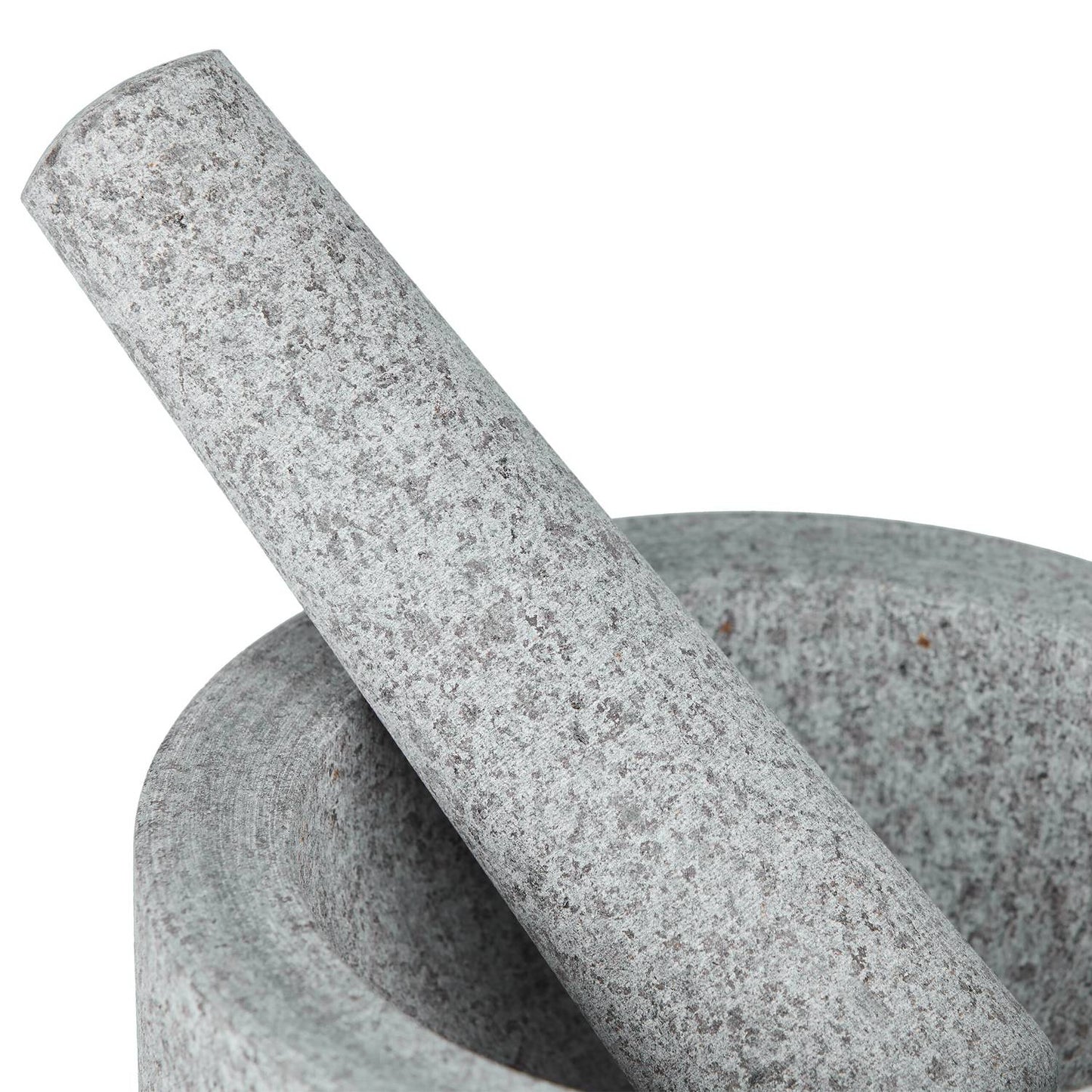 Granite mortar with impact